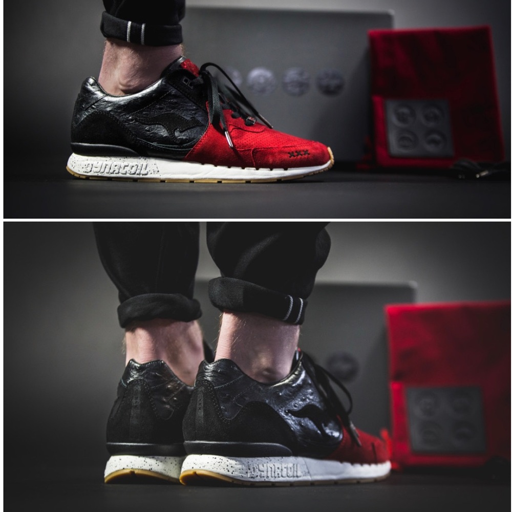 KangaROOS x SneakerBAAS Coil-R2 "Sin City" Sneaker
